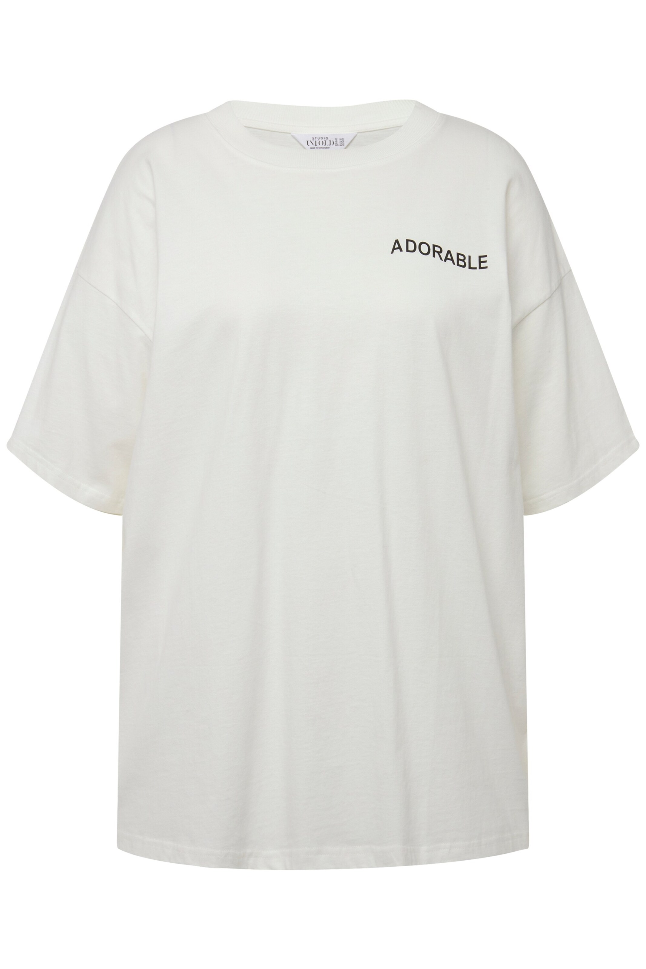 Studio Untold Shirt in Wit: voorkant