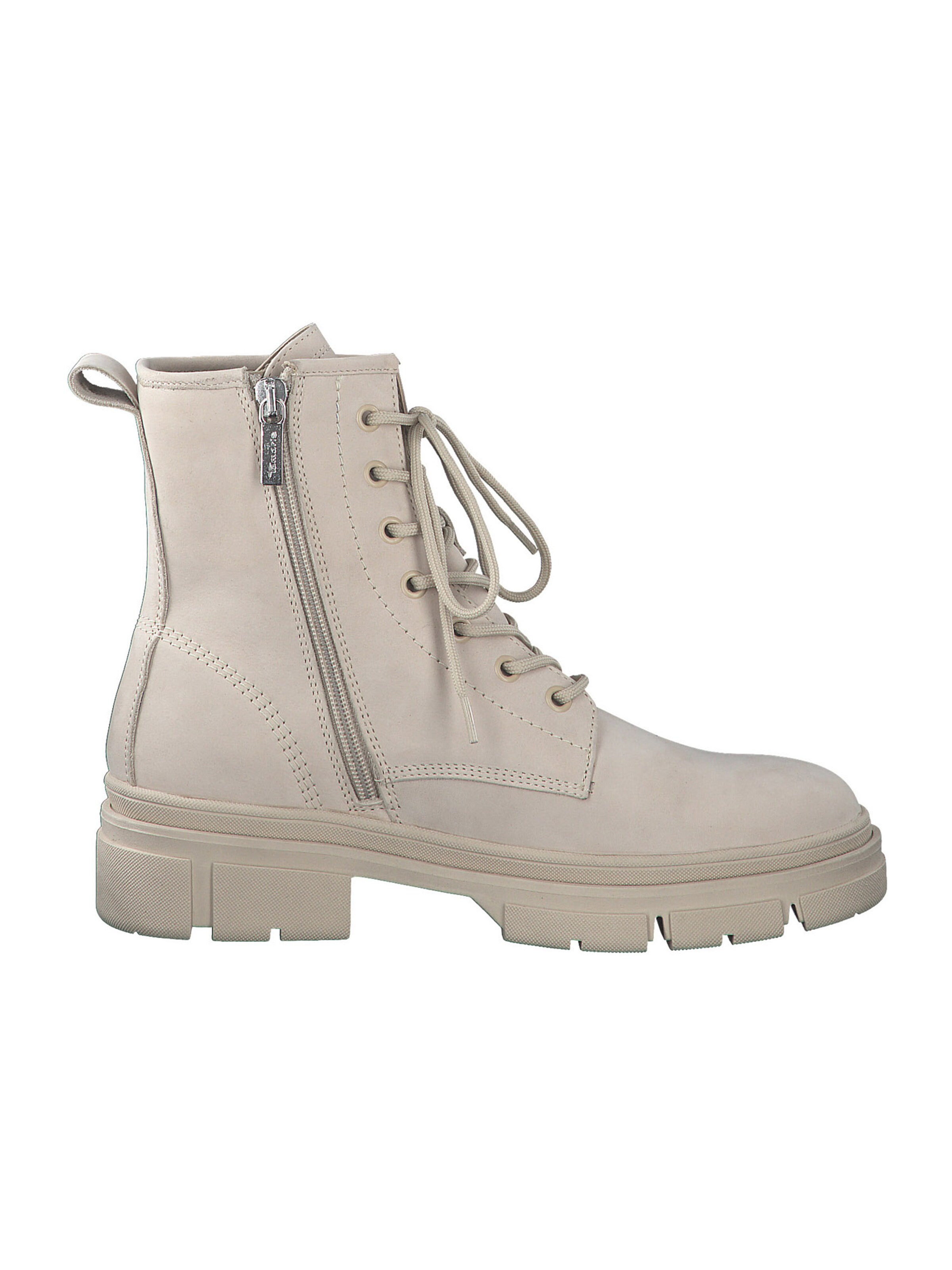 Stivaletto stringato di Tamaris in beige