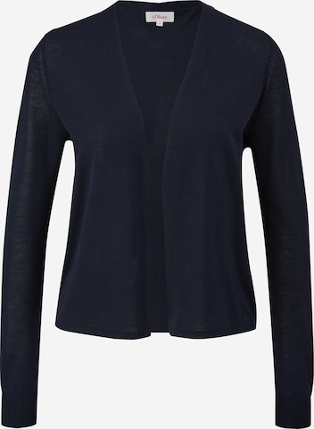 Cardigan s.Oliver en bleu : devant