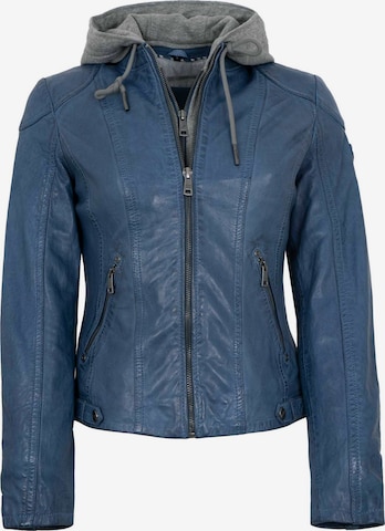 Mauritius Tussenjas in Blauw: voorkant
