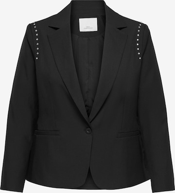 ONLY Carmakoma Blazers in Zwart: voorkant