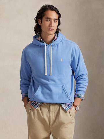 Polo Ralph Lauren Klasický střih Mikina – modrá: přední strana