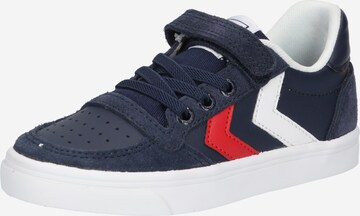 Hummel - Zapatillas deportivas 'Slimmer Stadil' en azul: frente