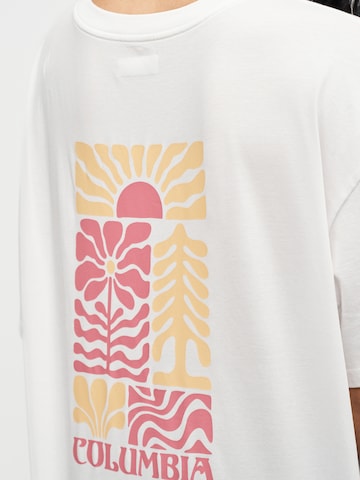 COLUMBIA Λειτουργικό μπλουζάκι 'Rolling Bend™' σε λευκό