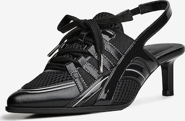 Bershka Remmiavokkaat värissä musta: etupuoli