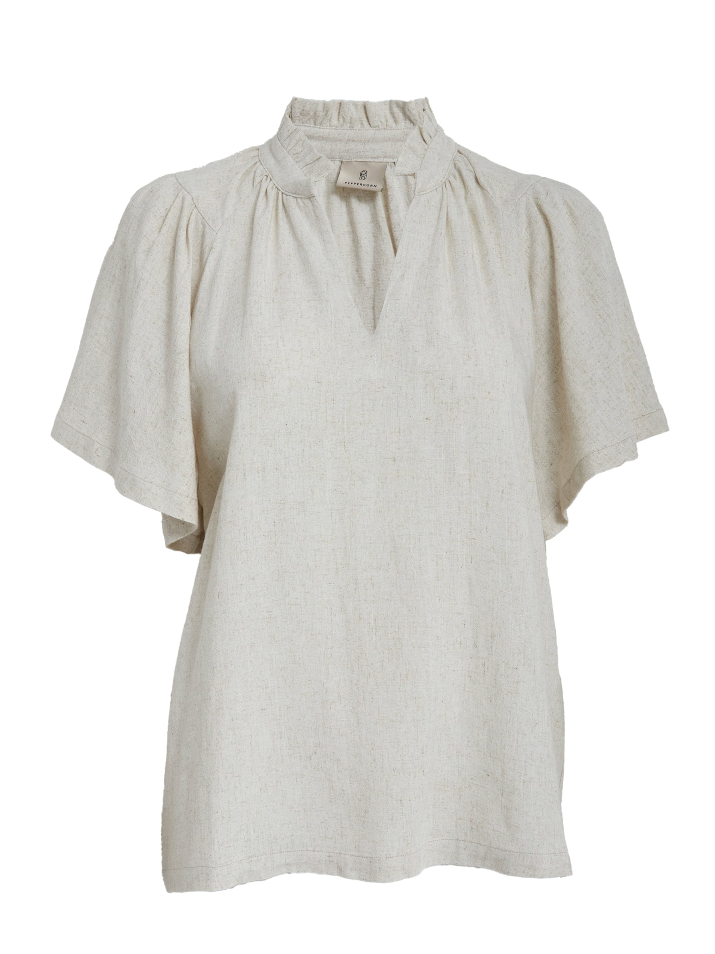 Peppercorn - Blusa 'Hannah' en gris: frente