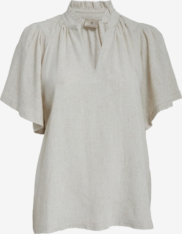 Peppercorn Bluse 'Hannah' in Grau: Vorderseite