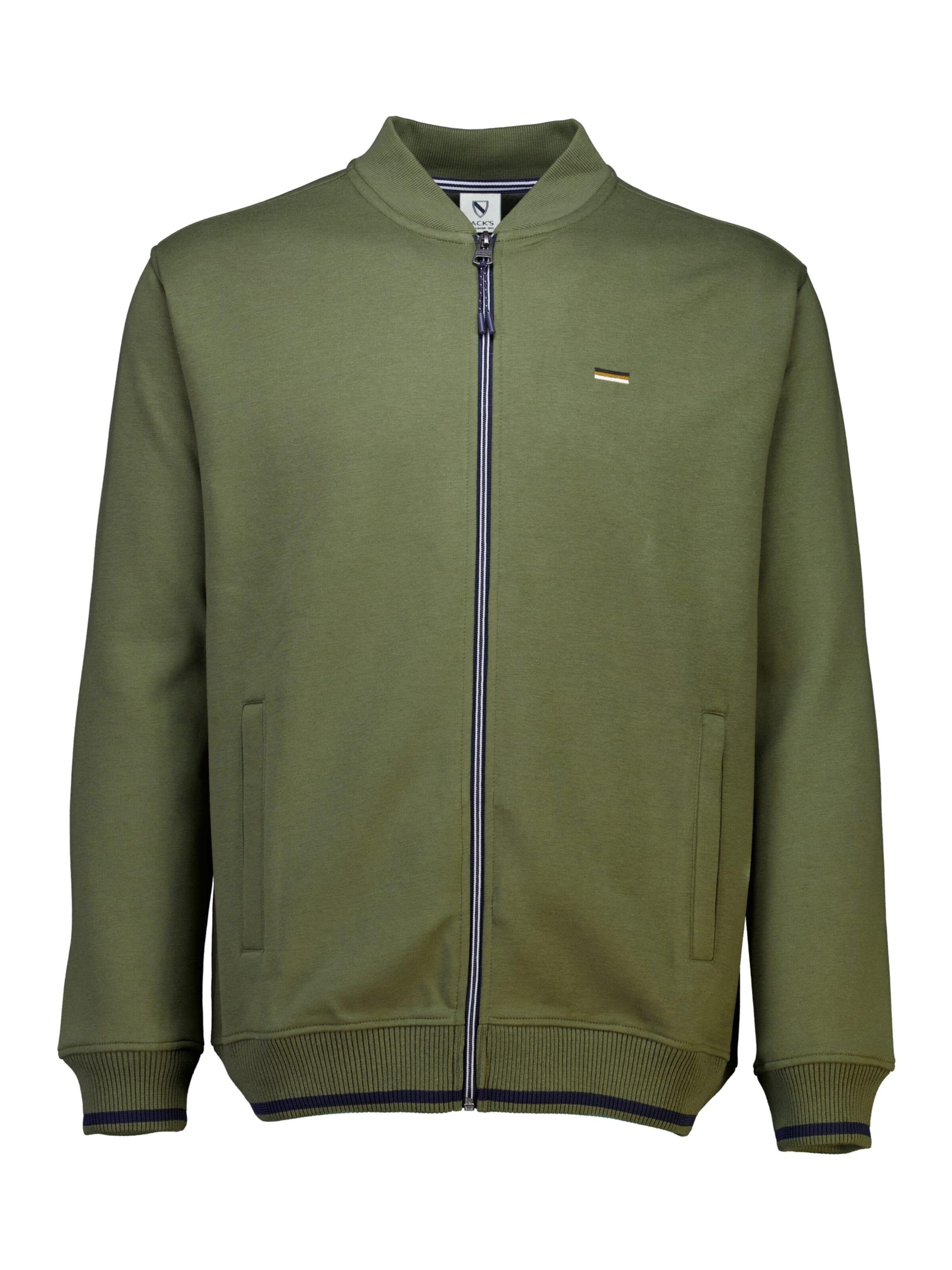 Vestes en maille Jack's en vert : devant