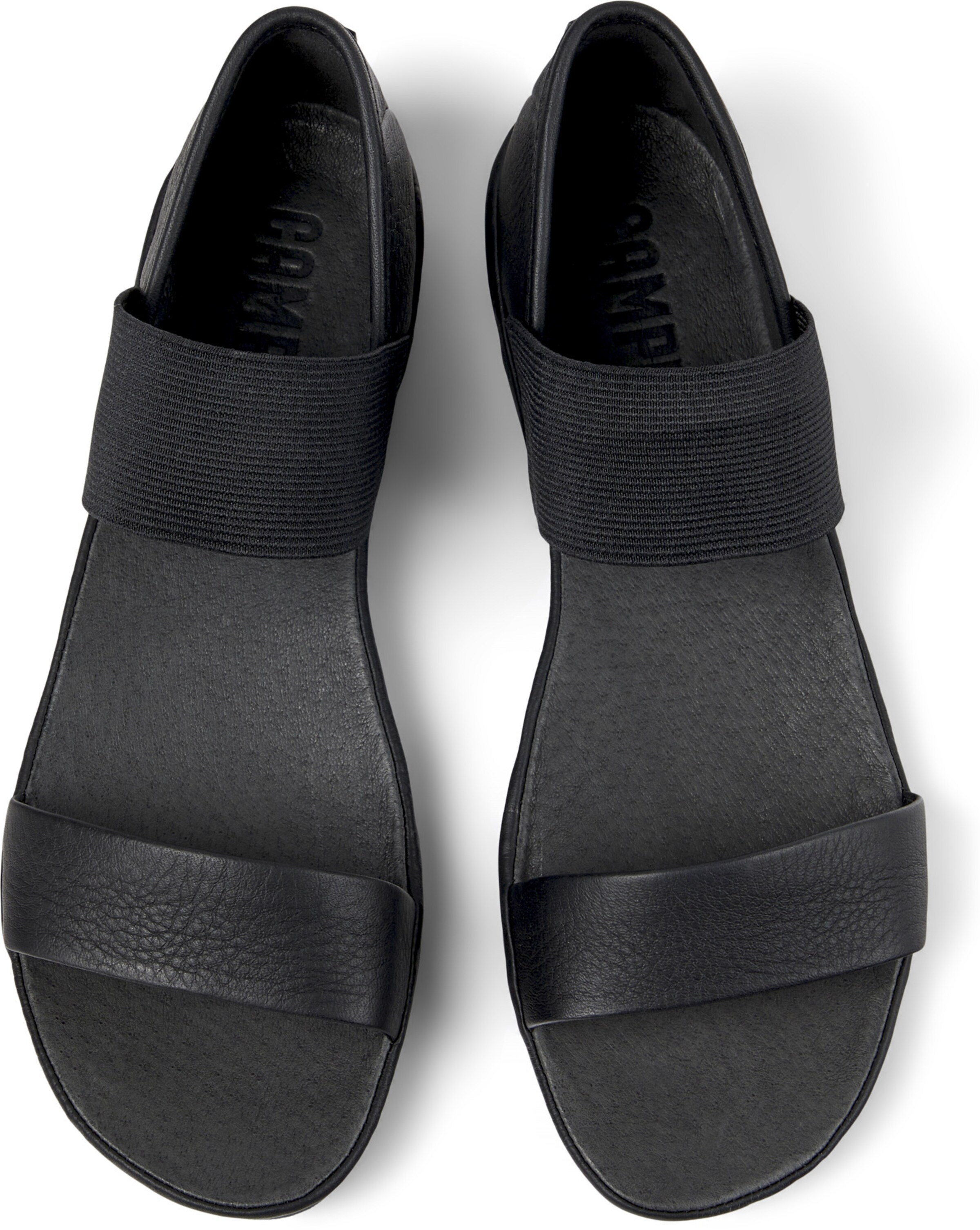 CAMPER Remmisandaalit 'Right Nina' värissä musta