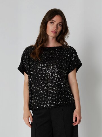 RUE de FEMME Top ' Riley ' in Black: front