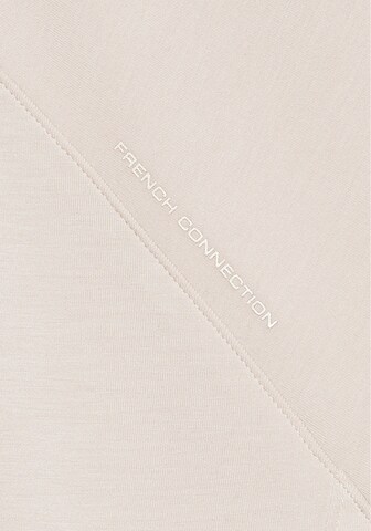 French Connection LM Zip-Up Hoodie in Beige