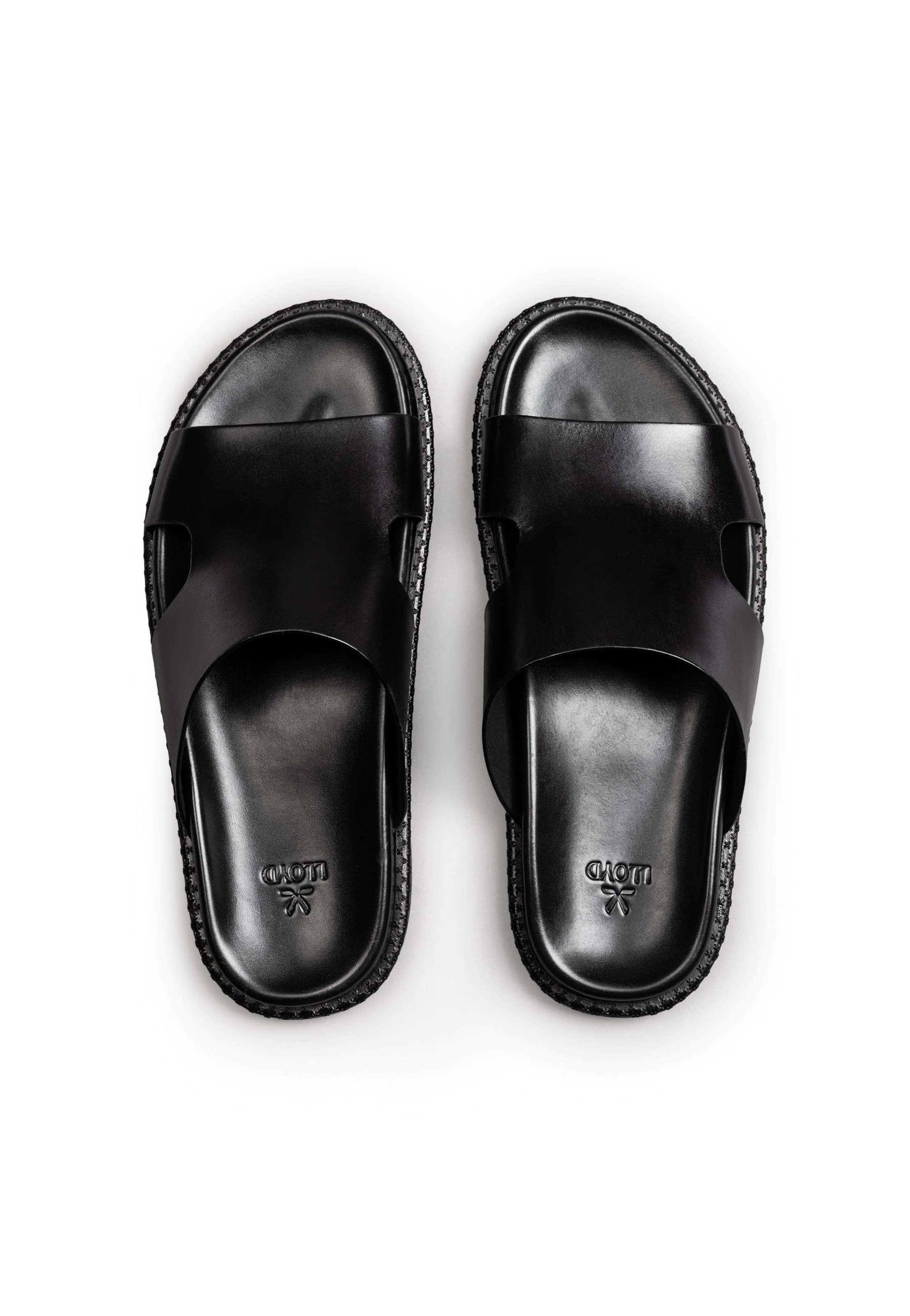 Sandales 'VIA' LLOYD en noir