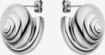 PURELEI - Pendientes 'Nautical Big' en plata: frente