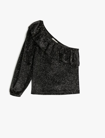 Koton Bluse in Schwarz: Vorderseite