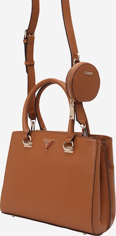 GUESS Handbag 'Alexie' in Brown: front