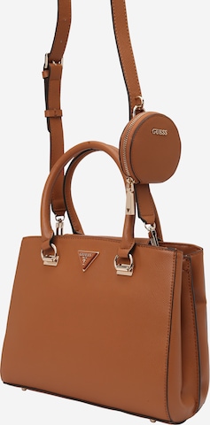 GUESS Handtasche 'Alexie' in Braun: predná strana