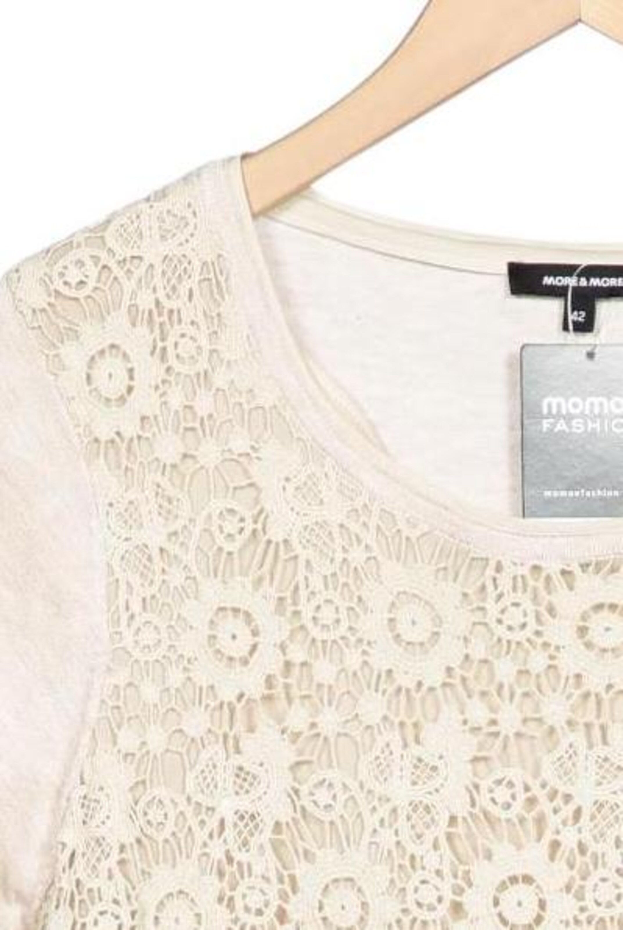 MORE & MORE Sweater & Cardigan in XL in Beige