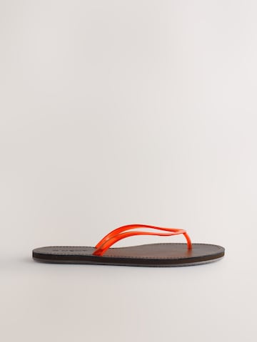 Next - Sandalias de dedo en rojo