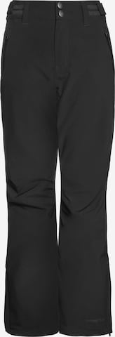 PROTEST Workout Pants 'CINNAMON' in Black: front