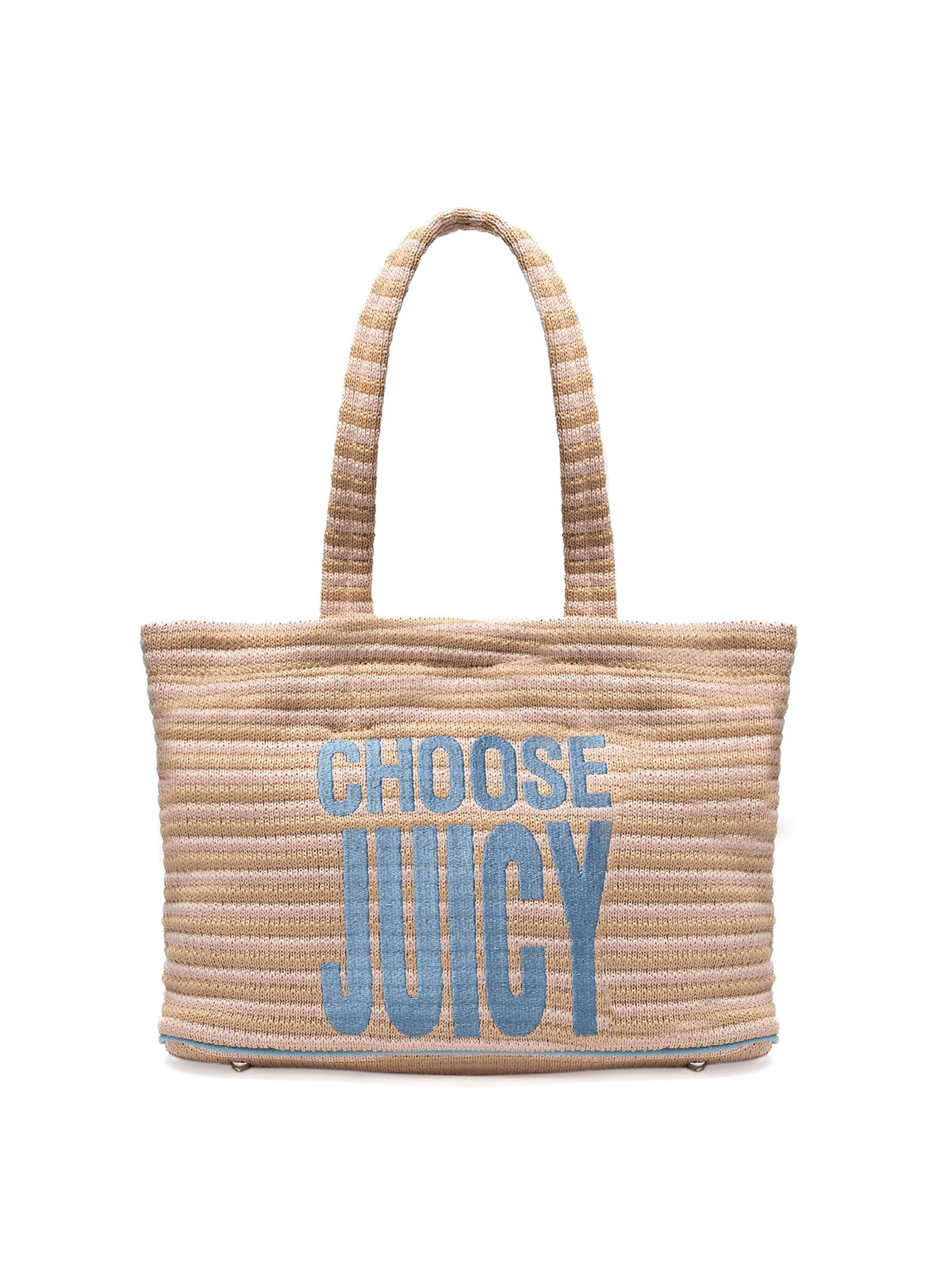 Shopper di Juicy Couture in blu: frontale