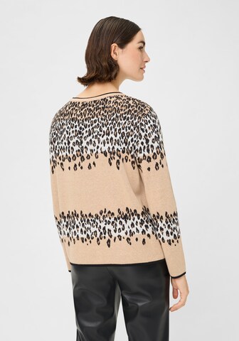 Olsen Sweater 'Urban Wild Henny' in Beige