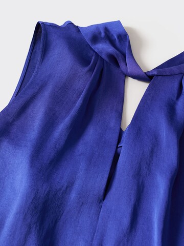 MANGO Blouse 'Lazado' in Blue