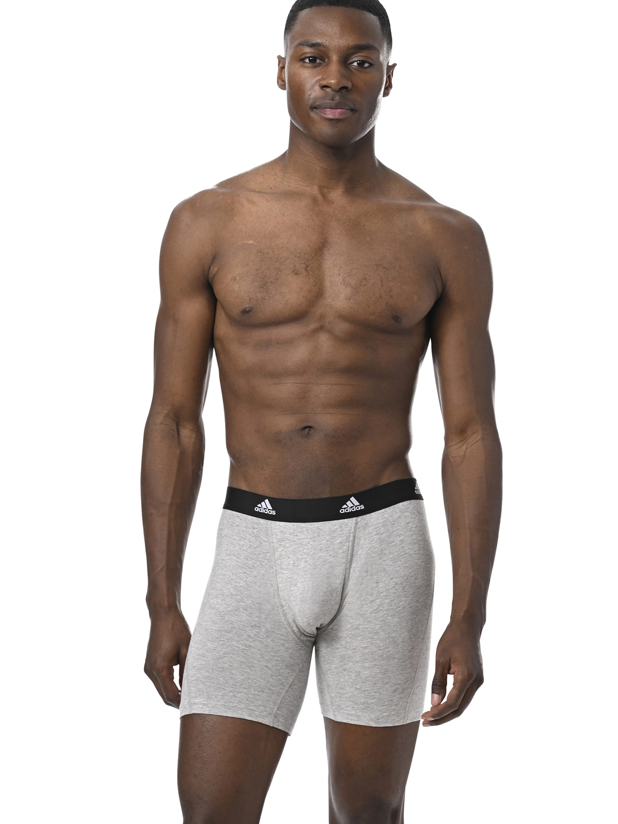 Boxers ADIDAS ORIGINALS en gris : devant