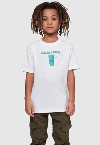 ABSOLUTE CULT T-Shirt 'Mother's Day - Coolest Mum' in Weiß: predná strana