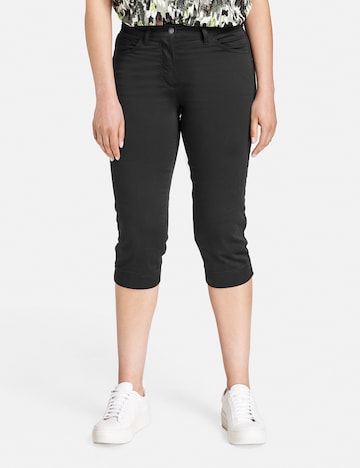 GERRY WEBER Regular Jeans in Zwart: voorkant
