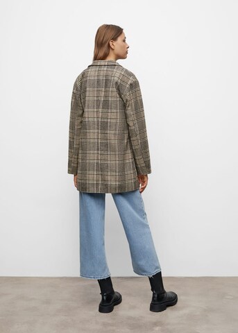 MANGO TEEN Coat 'Square' in Brown