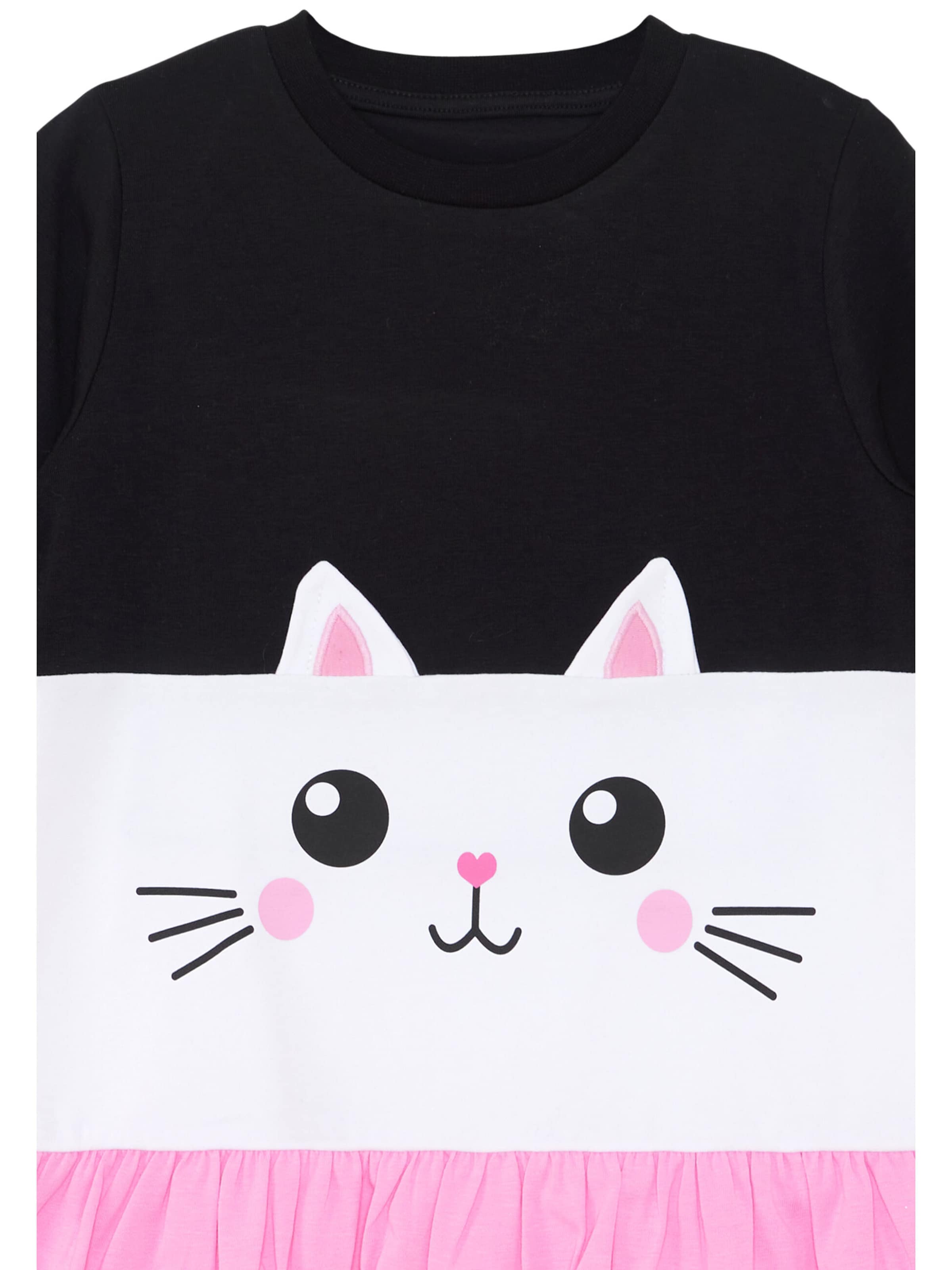 Completo per l'allenamento 'Cat' di Denokids in nero