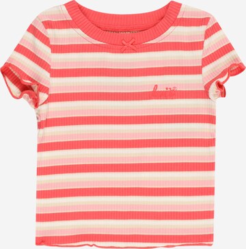 T-Shirt Levi's Kids en rose : devant