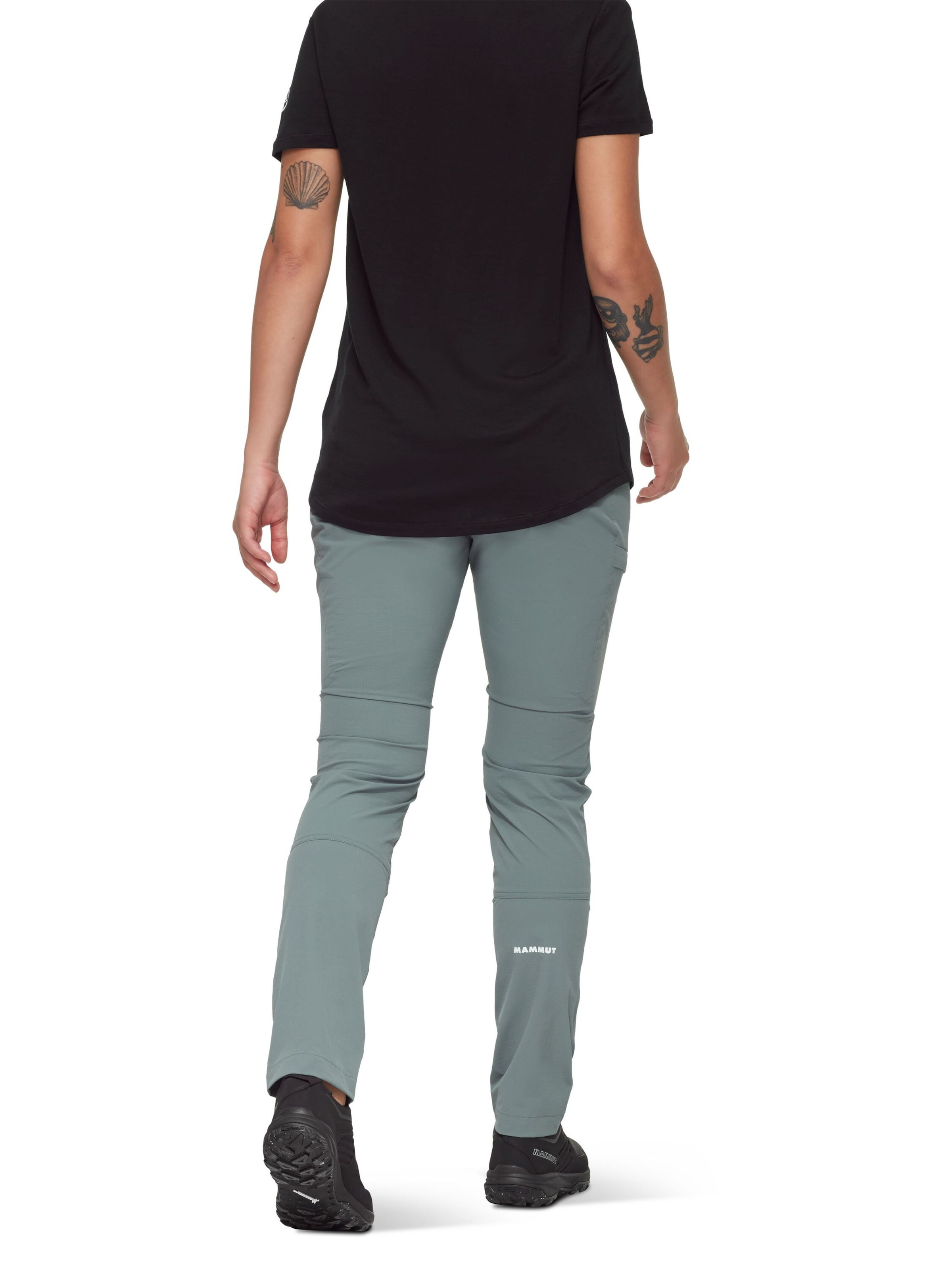 MAMMUT Slimfit Wanderhose 'Ducan' in Grün