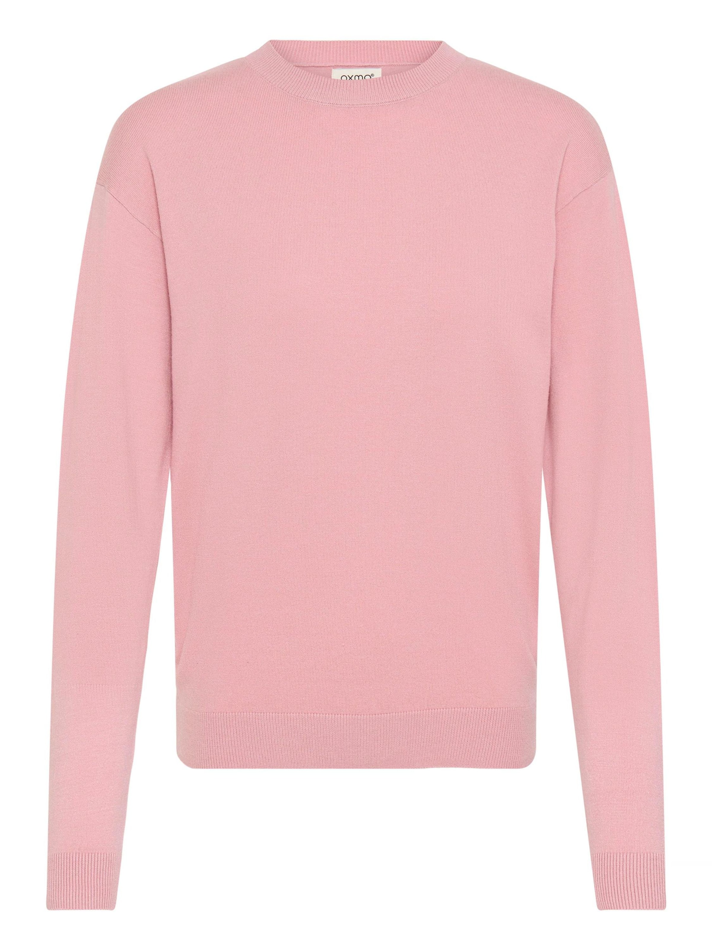 Pullover ' OXISCANNY LS ' di Oxmo in rosa: frontale