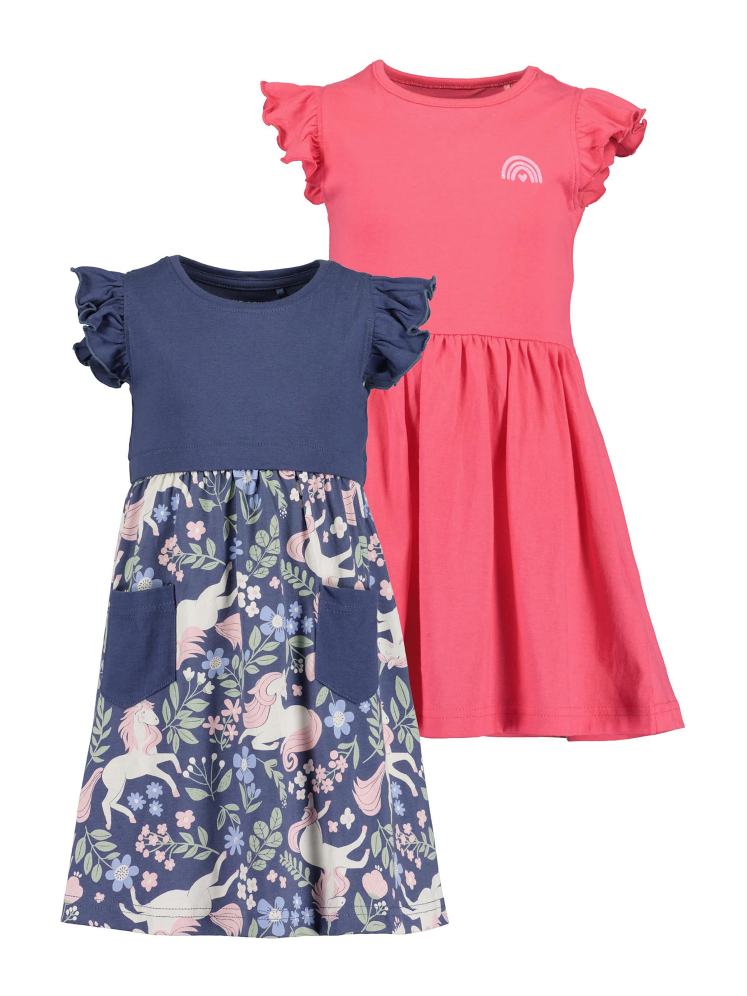 BLUE SEVEN Klänning i blå: framsida