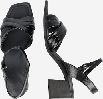 Paul Green - Sandálias com tiras em preto