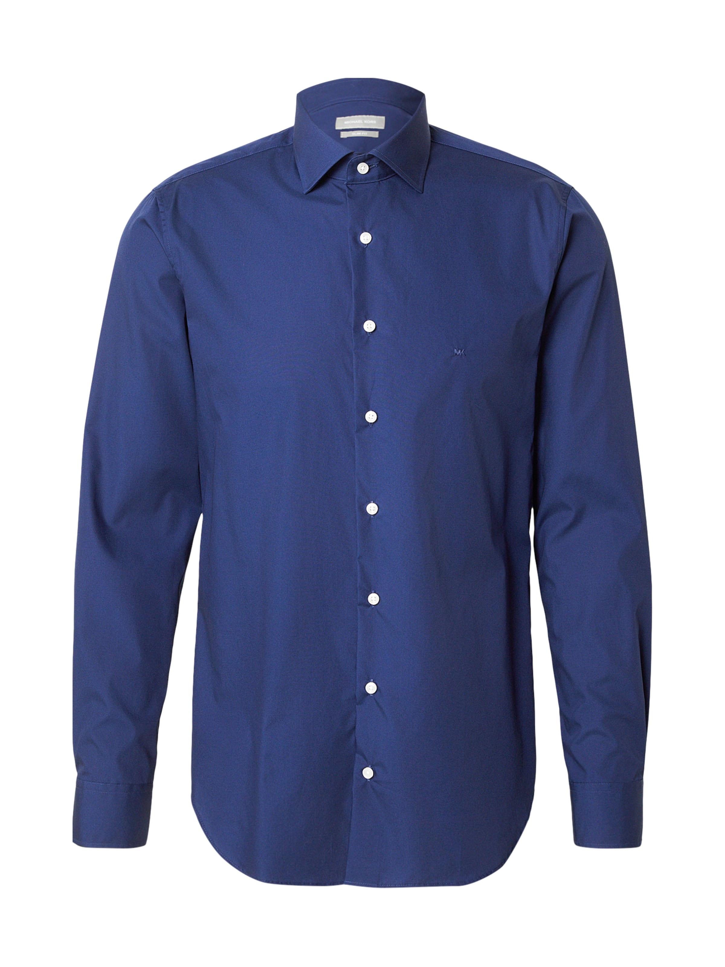 Michael Kors Regular fit Overhemd in Blauw: voorkant