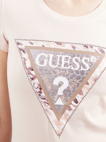 GUESS - Camiseta 'CHEETA' en rosa