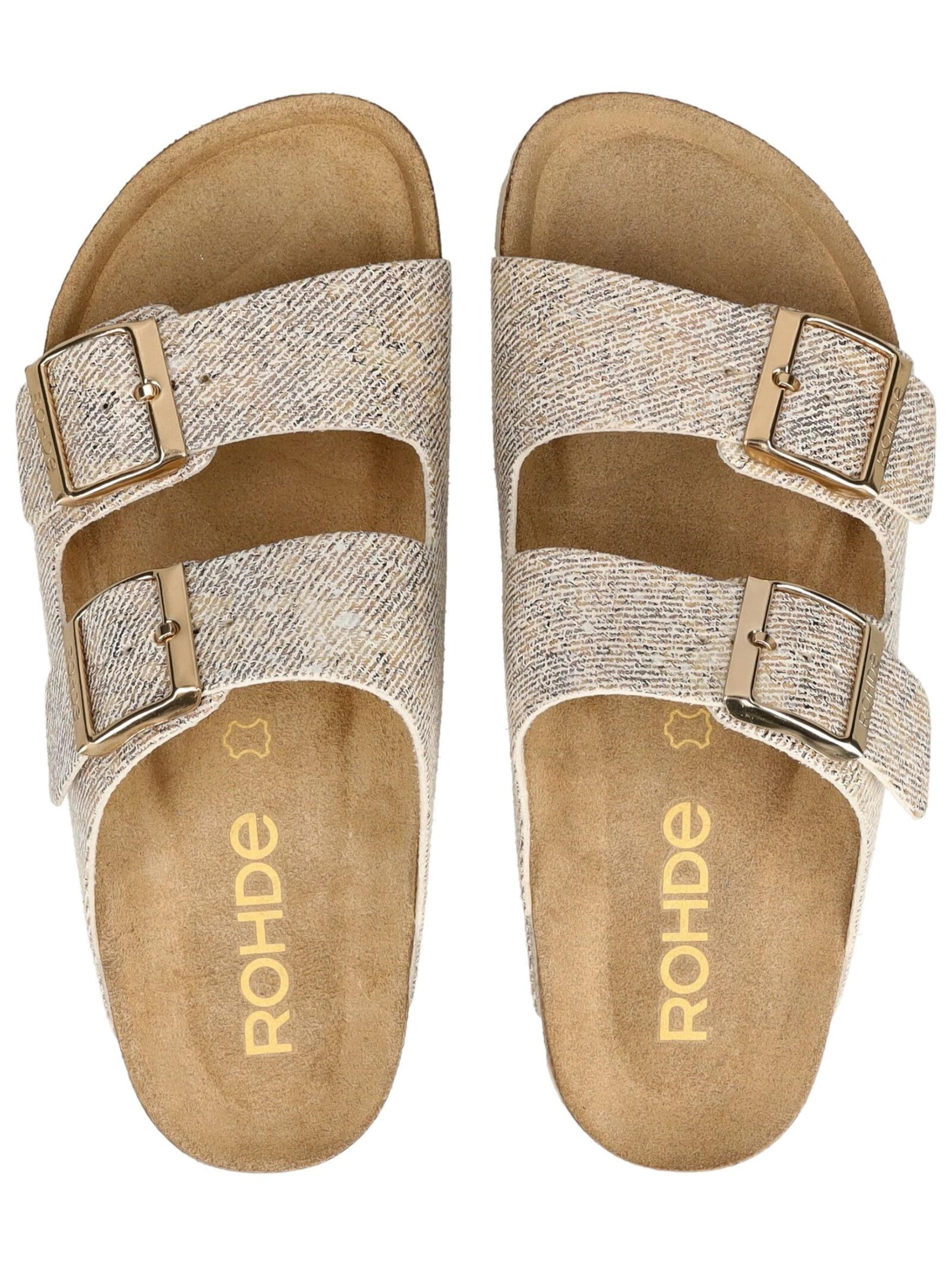 ROHDE Muiltjes in Beige