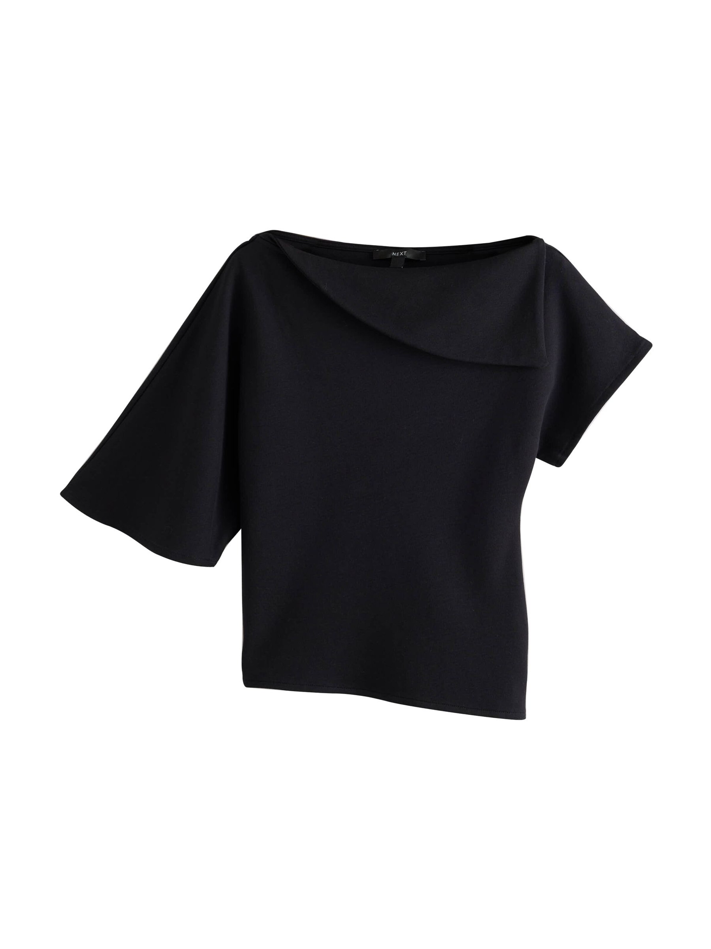 T-shirt Next en noir : devant