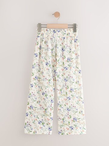 Wide Leg Pantalon Next en beige