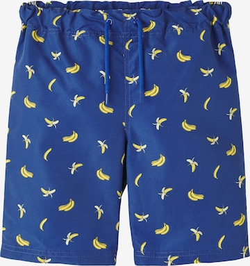 NAME IT - Bermudas en azul: frente