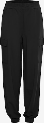 Pantalon cargo 'Lano' Fransa en noir : devant
