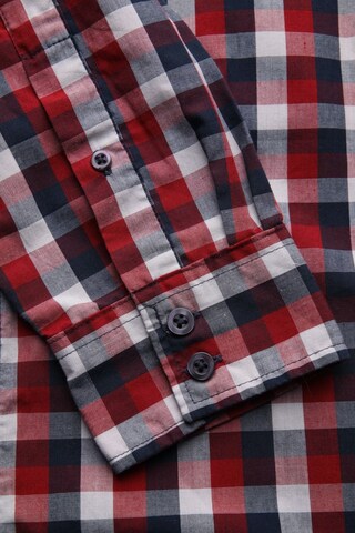 SMOG Co. Button Up Shirt in M in Red