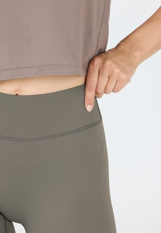 Athlecia Skinny Sports trousers 'Luxe' in Grey