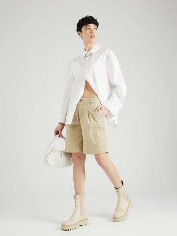 BOSS Regular Shorts 'C_Taggie1-D' in Beige