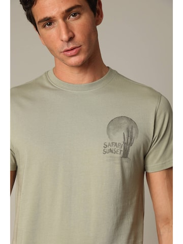 T-Shirt 'Safarsun' Deeluxe en vert