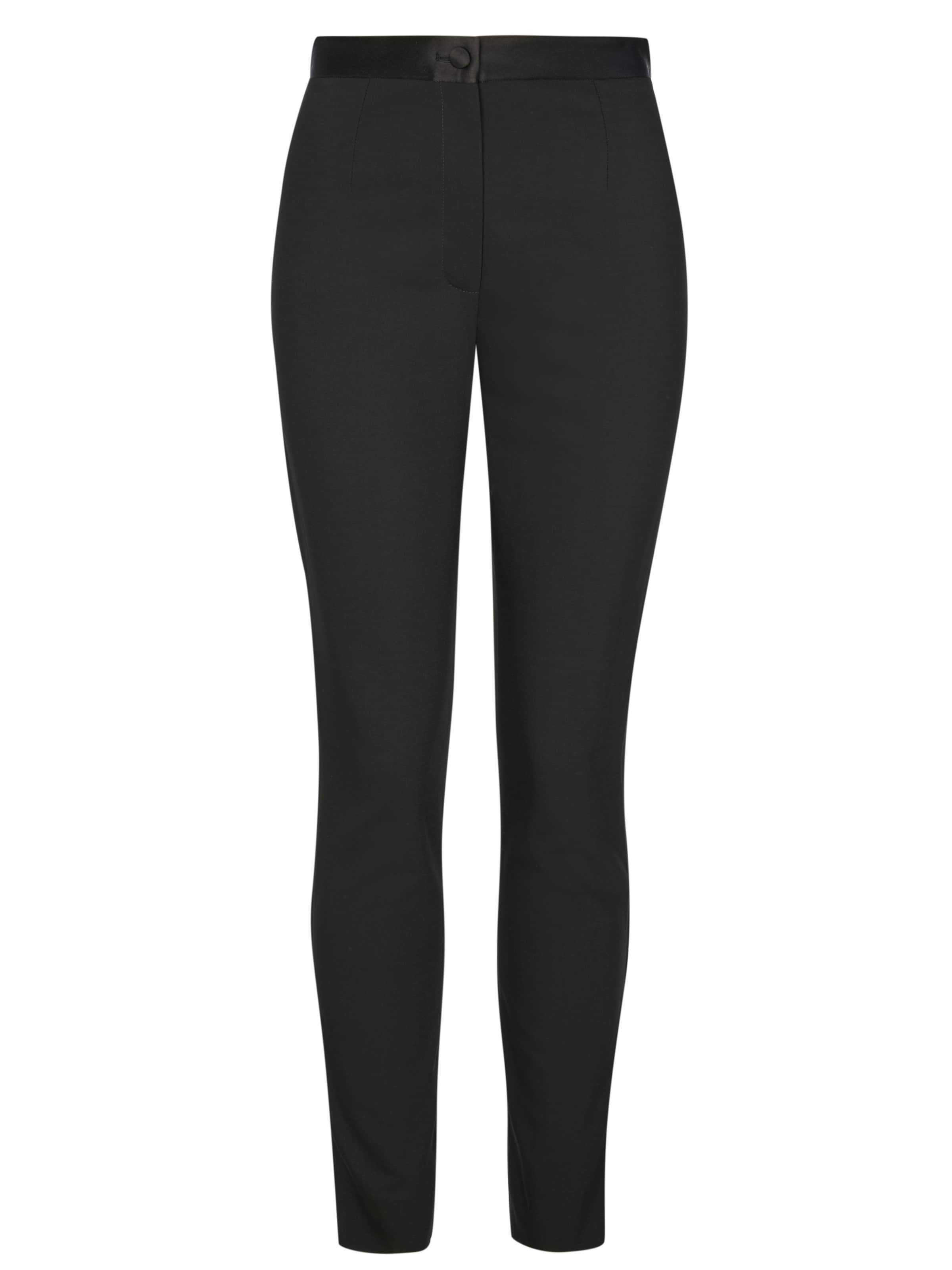 DOLCE & GABBANA - regular Pantalón en negro: frente