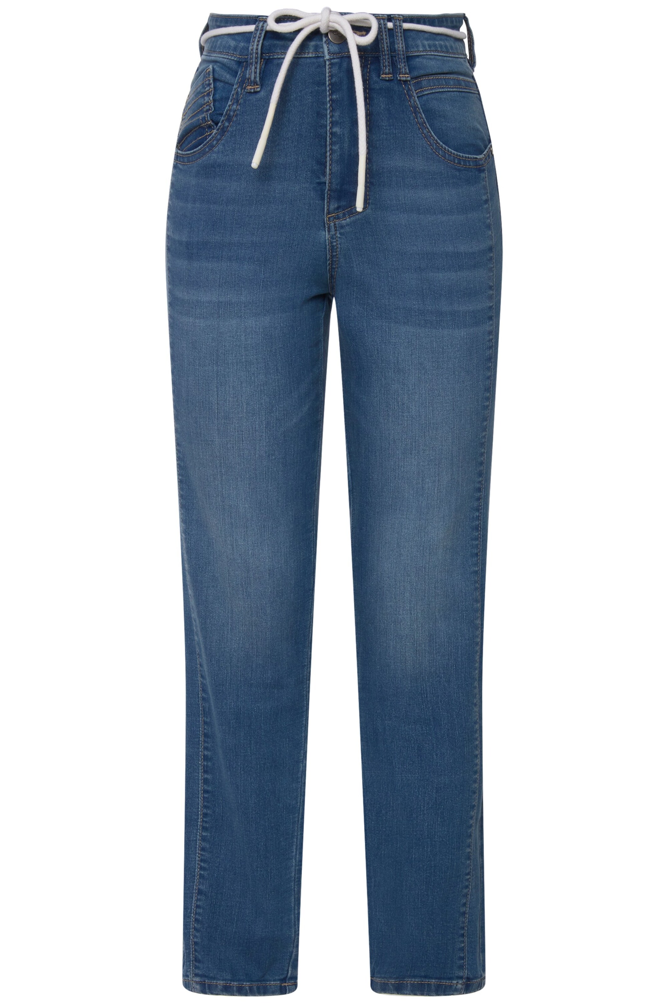 LAURASØN Regular Jeans in Blue: front