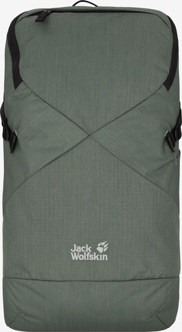 JACK WOLFSKIN Sports Backpack 'Terraventure' in Green: front